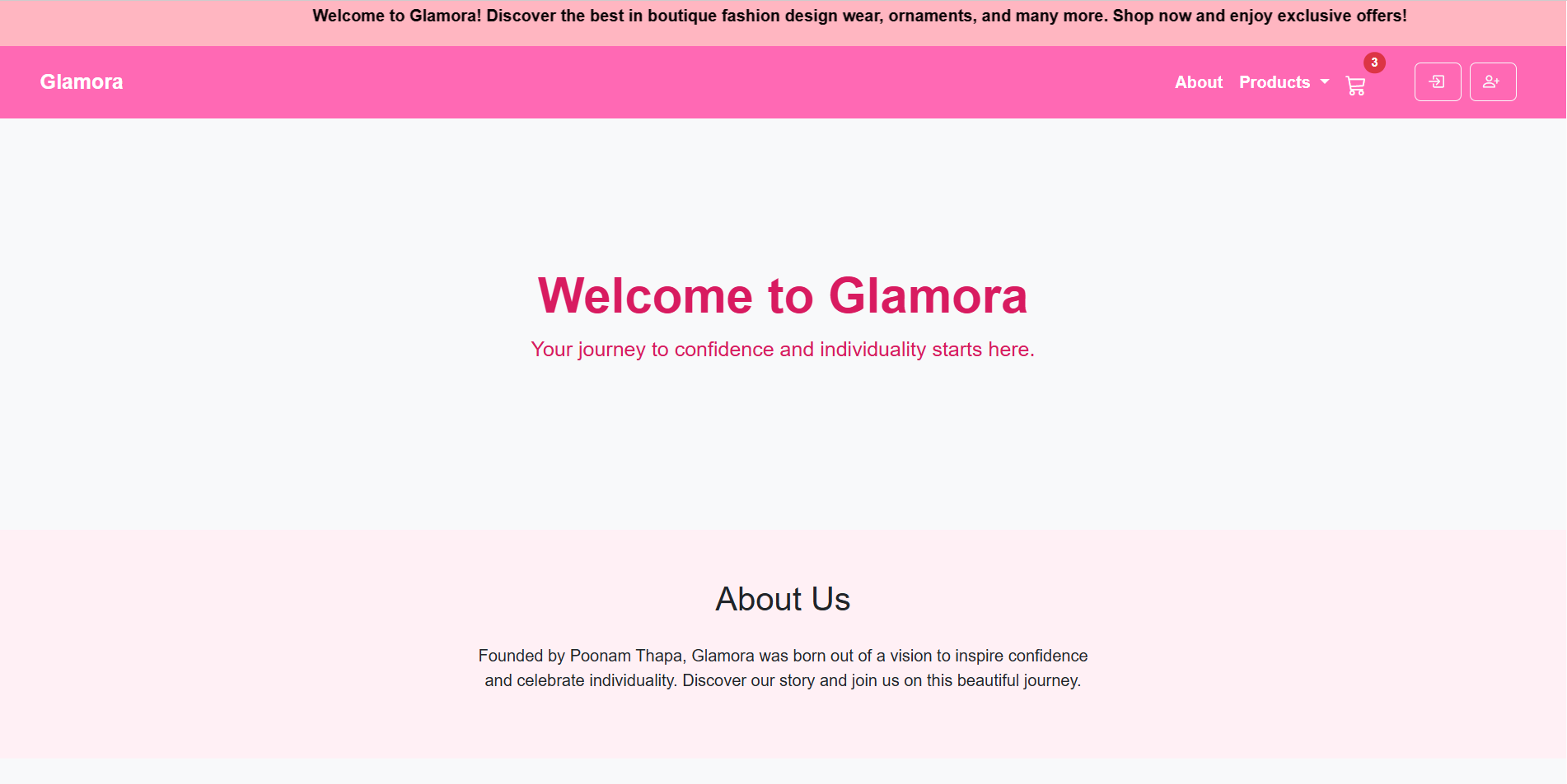 Fashion Online Store